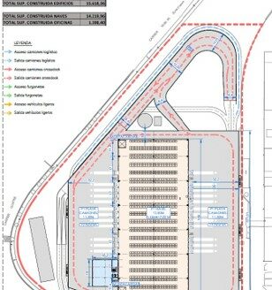 Naves en alquiler en Zona Franca de 20.000 m² a 81.613 m²