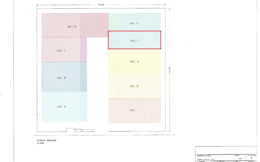 Nave de alquiler en Abrera de 609 m²