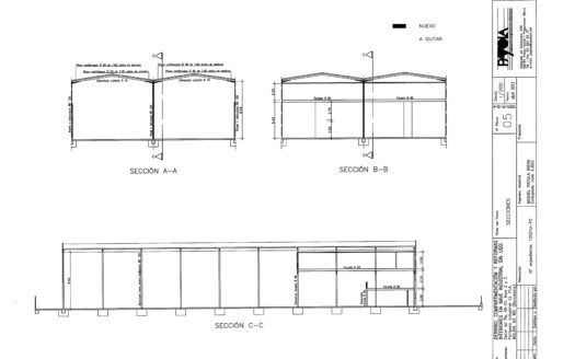 Nave en alquiler/venta en Molins de Rei de 901 m²