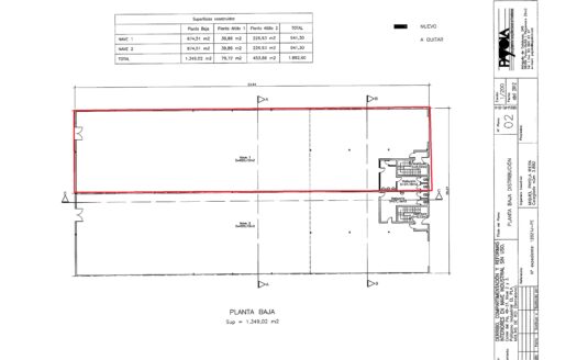Nave en alquiler/venta en Molins de Rei de 901 m²