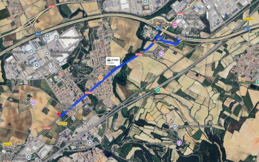 Parcela en venta en Santa Margarida i els Monjos de 48.675 m²