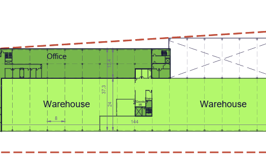 Plataforma logística de alquiler en la Zona Franca de 15.240 m²