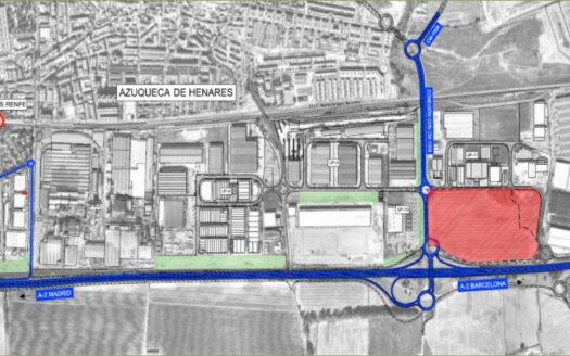 Nave logística en alquiler en Azuqueca de Henares de 55.658m²