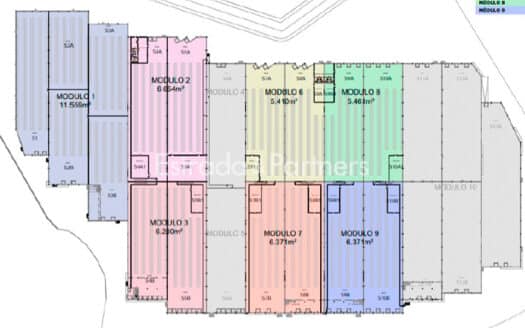 Nave logística en alquiler en Daganzo de Arriba de 63.456 m²