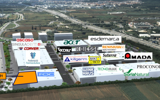Nave industrial en alquiler en Gavà Park de 2.473 m²
